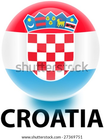 stock vector : Orb Croatia