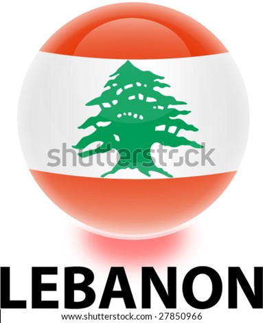 stock vector : Orb Lebanon