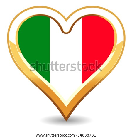 Zipper pull find the flag heart-shaped italian watch First tattoo this was 