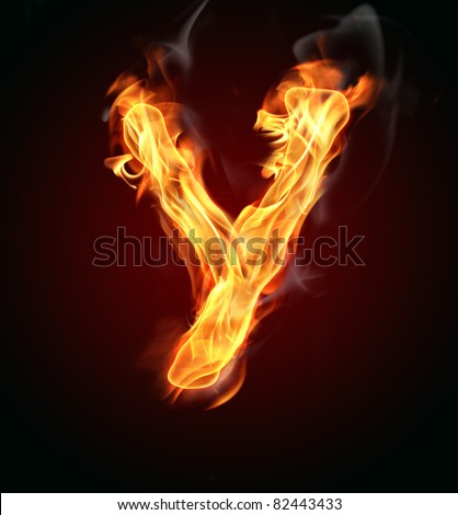 Letter Y Fire