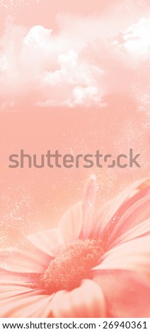 anniversary background clouds cloudscape fairy floral flower glitter magic nice pink pure