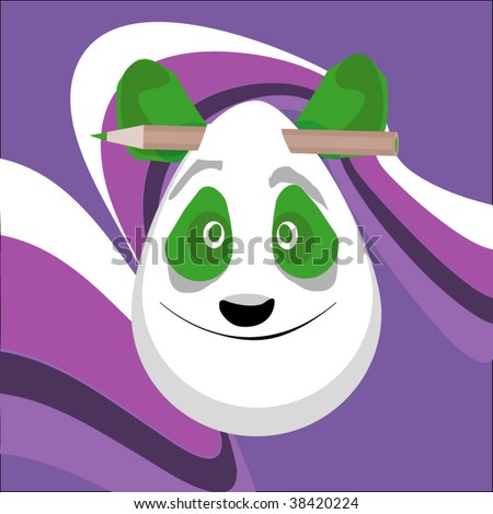 animated pics of pandas. creative cartoon panda