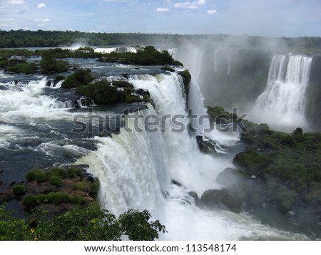 Iguazu Falls, Brazil, South America - stock photo