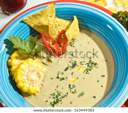 Cream corn soup mexican recipe w jalapenos