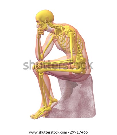 Skeleton Sitting