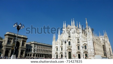 The Dome of Milan, Italy