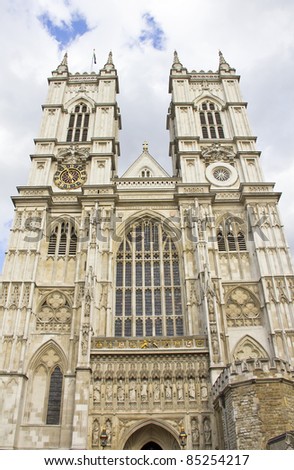The Westminster Abbey, London