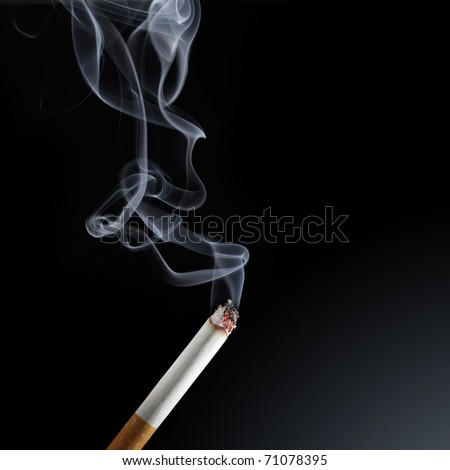 cig burning