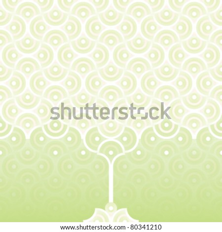 stock vector Seamless vector background spring apple tree pattern 