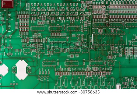 close up - electronics - computer chip / processor / cpu
