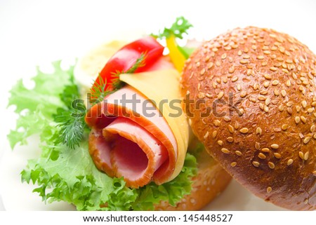hamburger macro