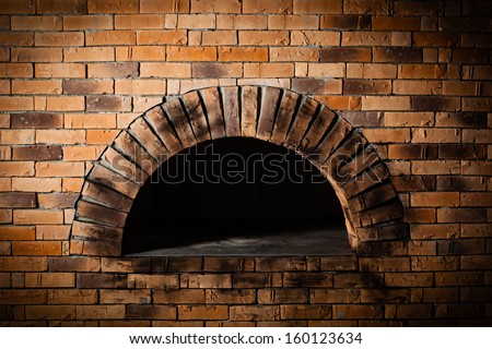 A Traditional Oven For Cooking And Baking Pizza.