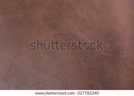 Brown leather sheet/ brown background