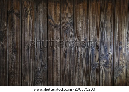 brown backdrop of old retro vintage aged wooden boards background Empty space for inscription Natural used material