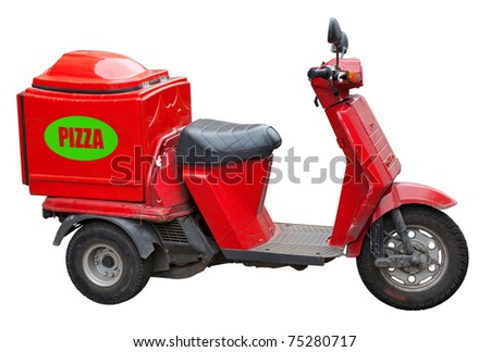 Pizza Moped