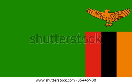 Zambia National Flag