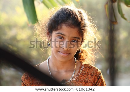 stock photo Indian teen beautiful teen girl Indian teen girl Indian
