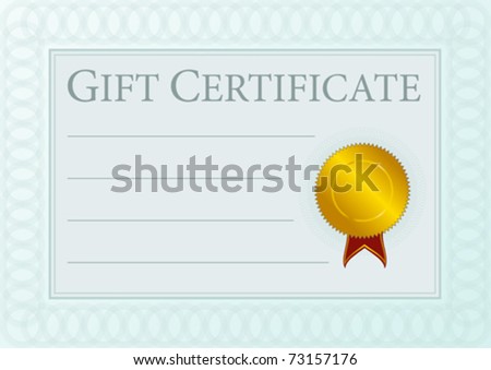 blank gift coupons