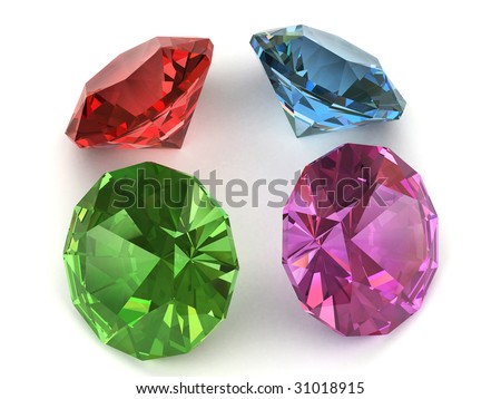 Faceted Gemstones