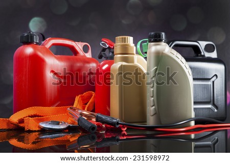 Essential elements in any car. Bulbs, fluids and battery!