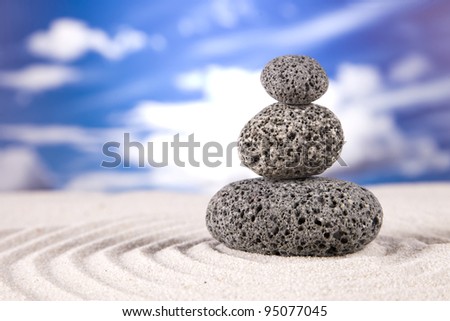 Zen rocks, chill out and rest