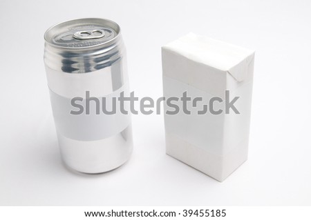 The aluminum cans and aluminum foil bag