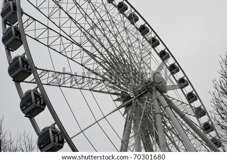 Observation wheel in Hyde Park, London, England