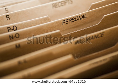 Cardboard Filing System Personal
