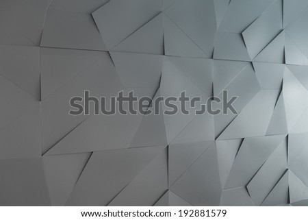 Abstract geometric background of the wall