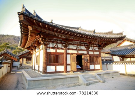 Traditional Korean House , South Korea