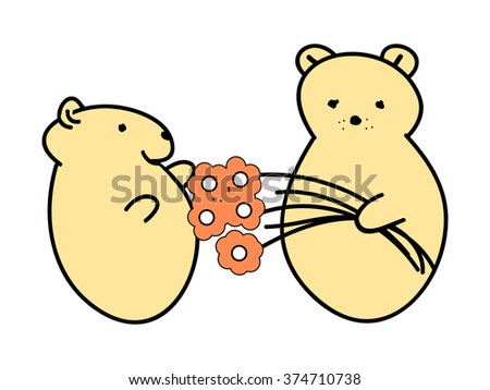 Hamster 2 Free Vector / 4Vector