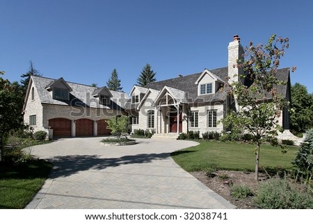 Luxury stone home