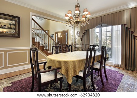 Pictures For Dining Room Walls. stock photo : Dining room with
