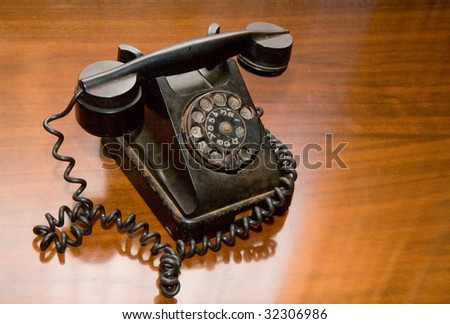 Old phone on which Stalin talked