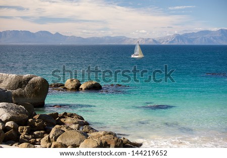 False Bay coastline Cape Town