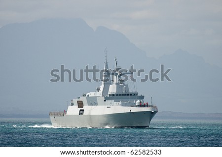 Naval ship Cape Town