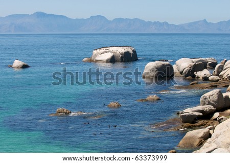 Cape Town\'s False Bay coastline