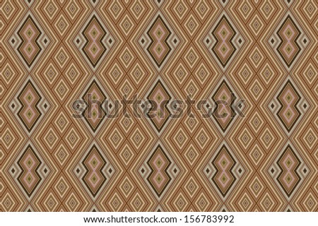 Brown Background with Diamond Pattern - coarse textured