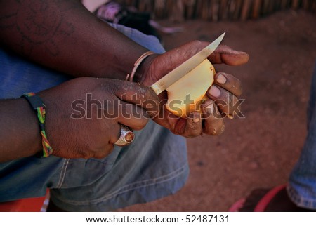 hands Africans