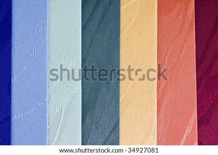 background of the sample textile vertical blinds