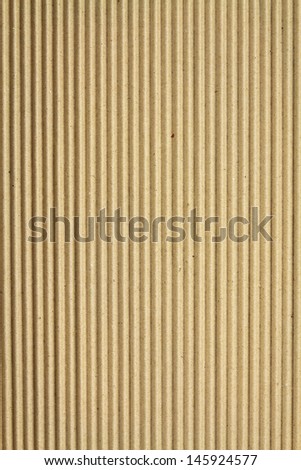 Folded sheet of paper packaging from cardboard with generic