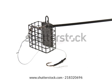 Wire feeder designed for bottom fishing for trophy fish