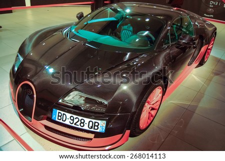 Bugatti Veyron Rembrandt.  Bugatti ART & PERFECTION.  Exhibition: 