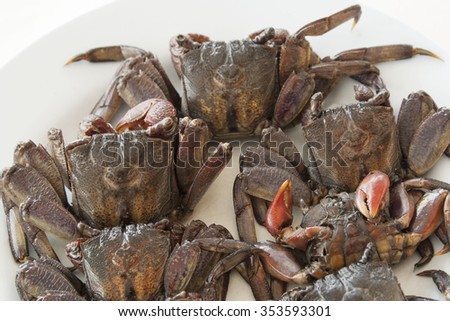 bring a delicious salted crab make food