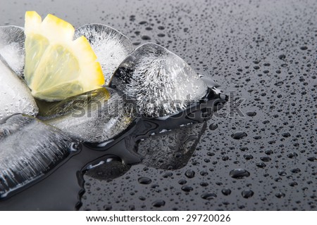 lemon and the broken ice