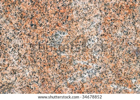 Surface of the raw block of a granite