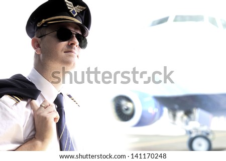 Pilot - Captain airliner plane
