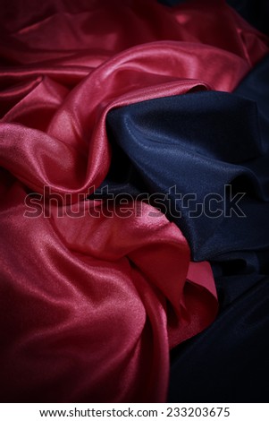 Colorful soft velvet satin sheets