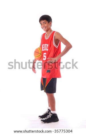 Asian Basketball Player