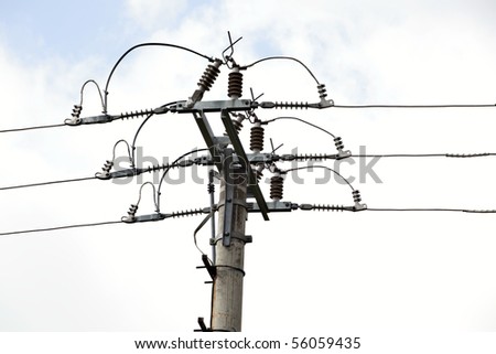 Power Line, power electric distribution